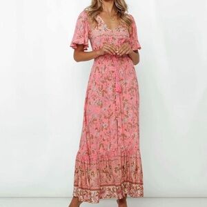 Boho Floral Dress